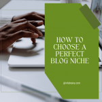 How to Choose the Perfect Blog Niche 2025